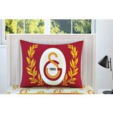 Zorluteks Outlet Galatasaray Lastikli Çarşaf Takımı Tek Kişilik 100X200 cm 50X70 cm