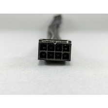 MM 8 Pin Cpu (Işlemci) Uzatma Kablosu - Açık Gri Sleeved