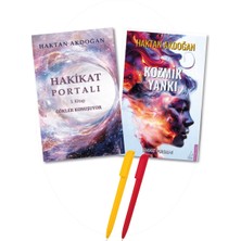 Kozmik Yankı - Hakikat Portalı 2 Kitap Set - Haktan Akdoğan + Alfa Kalem