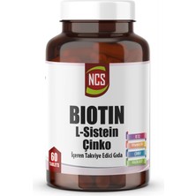 Ncs Biotin 2500 Mcg 60 Tablet L-Sistein Çinko Vitamin B12