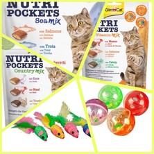 Gimcat 3'lü Set Country,malt,seamix 150 gr