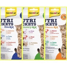 Gimcat 3'lü Set Country,malt,seamix 150 gr