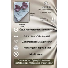 Nevamor Pembe Çiçek Küpe