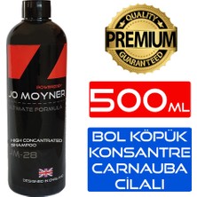 Jo Moyner Foam Lance Için Oto Şampuanı Yoğun Köpüklü Konsantre 500ML Formulated In England