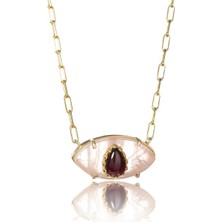 Brisinga Pink Quartz's Dream I Gümüş Kolye