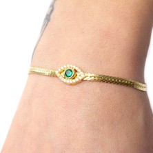 Brisinga Safderun Italyan Zincir Gümüş Bileklik