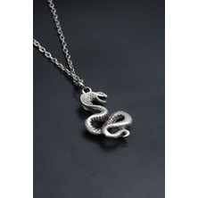 Had Safha Accessories Kobra Yılan Düz Zincir Kolye