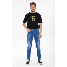 Shoppingdimoda Pamuklu Skinny Denim Erkek Kot Pantolon