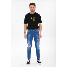 Shoppingdimoda Pamuklu Skinny Denim Erkek Kot Pantolon