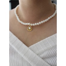 Nevamor Deniz  Kabuklu Inci Kolye