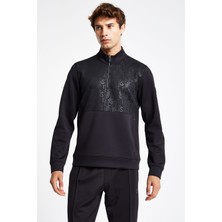 Lescon Erkek Yarım Fermuarlı Sweatshirt 24N-1137