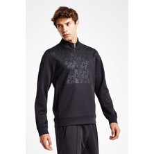 Lescon Erkek Yarım Fermuarlı Sweatshirt 24N-1137