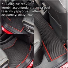 Floor Toyota Corolla 2013-2018 Uyumlu Akıllı Paspas Araca Özel Oto Paspas Araba Paspas