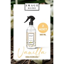 Image Home Vanilya Kokulu Oda Kumaş Spreyi 500 ml x2