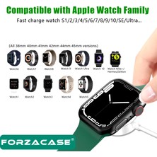 Forzacase Apple Watch 9 41MM ve 45MM ile Uyumlu Type-C Manyetik Şarj Kablosu 1 Metre - FC017