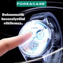 Forzacase Huawei Watch Gt5 Pro 42MM ile Uyumlu Temperli Kırılmaz Cam Ekran Koruyucu - FC861