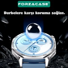 Forzacase Huawei Watch Gt5 Pro 42MM ile Uyumlu Temperli Kırılmaz Cam Ekran Koruyucu - FC861