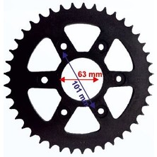 Monero Yıldırım Arka Dişli Bajaj Ktm 200 Duke Abs 2015 - 2019 Dominar 400 42T - 520 Iç 63MM 6 Delikli