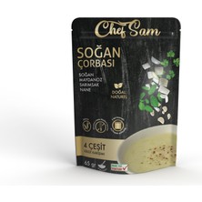 Chef Sam Soğan Çorbası Glütensiz Katkısız 65 gr 3 Adet