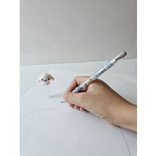 Kuromi Not Defteri + Cinnamoroll Figürlü Kalem + Pompompurin Figürlü Kalem, Kromi, Sinamorol, Cinamorol (3 Parça)