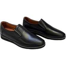 KAFKASLAR AYAKKABI Kafkaslar Ortopedik Lastikli  Deri Erkek Günlük Ayakkabı