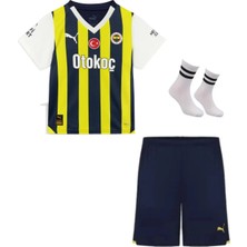 Fenerbahçe Çubuklu Otokoç 23/24 Sezon  Çocuk Forma Takımı 4 Lü Set