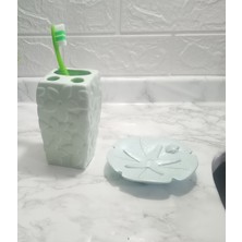 Sia Diş Fırçalık,Sabunluk 2 Li Banyo Seti,Deniz Yıldızı