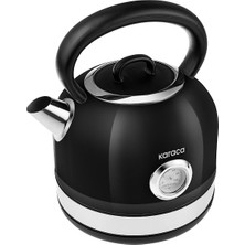 Karaca Retro 2202 Kettle Su Isıtıcısı Black 2200W