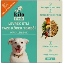 Kito Fresh Levrek Etli Hipoalerjenik Taze Köpek Yemeği 250 gr