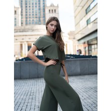 Lismina Yuvarlak Kesimli Yoga Tişörtü