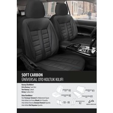 Volvo S70 Koltuk Kılıfı Soft Carbon