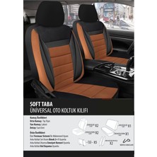 Volvo XC90 Koltuk Kılıfı Soft Taba