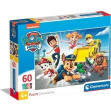 Clementoni 26203 Paw Patrol Supercolor 60 Parça