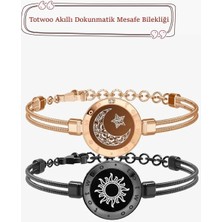 Mesafe Bilekliği - Totwoo Akıllı Dokunmatik Sevgililer Bilekliği