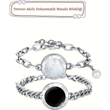 Totwoo Mesafe Bilekliği - Totwoo Akıllı Dokunmatik Sevgililer Bilekliği