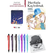 Haritada Kaybolmak ve Charlie'nin Büyük Cam Asansörü 2'li Set + Hediyeli