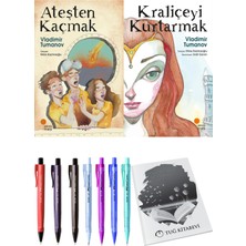 Kraliçeyi Kurtarmak ve Ateşten Kaçmak 2'li Set + Hediyeli