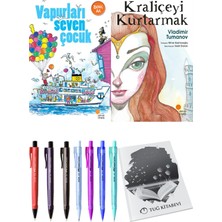 Kraliçeyi Kurtarmak ve Vapurları Seven Çocuk 2'li Set + Hediyeli