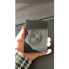 Efe Deri Bmw Deri Dikişli Araç Ruhsat Kılıfı Kabı Oto Ruhsatlık Araba Ruhsat Koruyucu