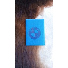 Efe Deri Bmw Deri Dikişli Araç Ruhsat Kılıfı Kabı Oto Ruhsatlık Araba Ruhsat Koruyucu