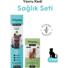 Vitpaw Yavru Kedi Sağlık Seti (Kitten Paste, Immune C+)