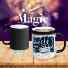 Asilmeydan Atatürk'ü Izleyen Insanlar Sihirli Kupa BARDAK-ATATURK756