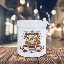 Asilmeydan Çiçek Abbas Repliği Baskılı Seramik Küllük Kül Tablası-02147