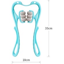 Lisinya Çok Fonksiyonlu Manuel Altı Tekerlekli Boyun Masaj Aleti