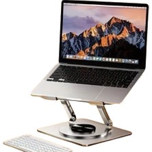 Petinka Stant  Ergonomik Dayanıklı Hava Aldıran 360 Derece Dönebilen Laptop Standı