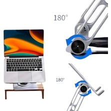 Petinka Stant  Ergonomik Dayanıklı Hava Aldıran 360 Derece Dönebilen Laptop Standı