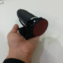 Adaptörlü Disk Zımpara Makinesi Cırt Daire Zımpara Makinesi Bıçak Bileme 50MM Cırt Zımpara Metal