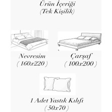 Sternen Glanz Çift Taraflı Çarşafı Lastikli Tek Kişilik Nevresim Takımı