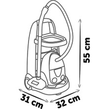 7600330316 Cleaning Trolley + Vacuum Cleaner -  Byr  [byrtek]