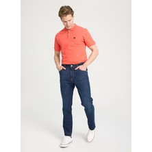 Wrangler Normal Bel Slim Fit Koyu Mavi Erkek Denim Pantolon W12S085W50 Texas Slim Jean Pantolon